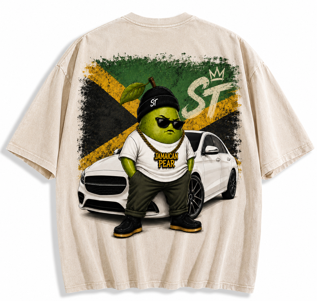 Jamaican Pear Acid washed shirt