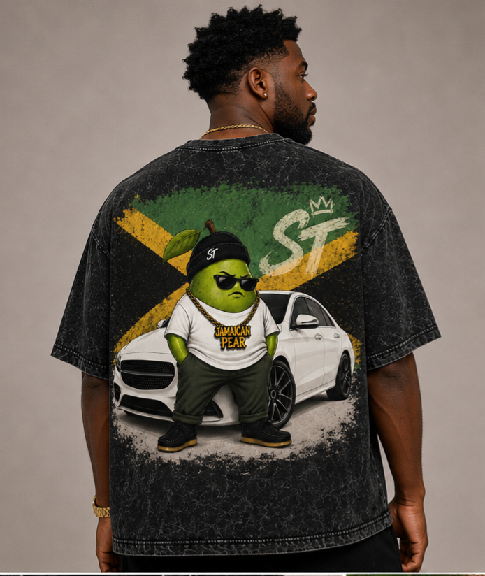 Jamaican Pear Acid washed shirt